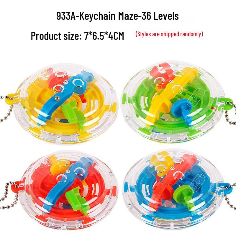 3D лабиринт с балансирующими шестеренками, ручная игрушка для детей